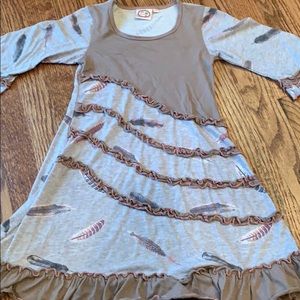 Little Lovebird dress - cute with leggings! Sz 8.
